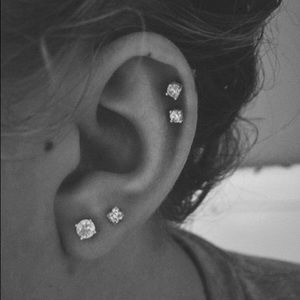 “Diamond” Studs